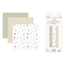 FS994: 3 Pack Muslin Cloths